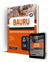 Apostila Câmara de Bauru - SP - Agente de Serviços Auxiliares I - Editora Solução