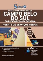 Apostila Câmara de Campo Belo do Sul - SC - Agente de Serviços Gerais
