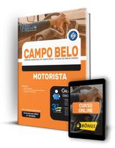 Apostila Câmara de Campo Belo - MG 2022 - Motorista