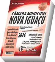 Apostila Câmara De Nova Iguaçu - Rj - Nível Médio E Técnico - Curso oficial
