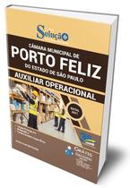 Apostila Câmara de Porto Feliz - SP - Auxiliar Operacional