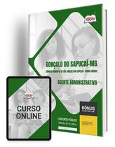 Apostila Câmara de São Gonçalo do Sapucaí - MG 2024 - Agente Administrativo