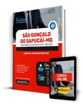 Apostila Câmara de São Gonçalo do Sapucaí - MG 2024 - Agente Administrativo