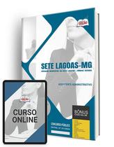Apostila Câmara de Sete Lagoas - MG 2024 - Assistente Administrativo