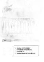 Apostila Câmara Mangaratiba Rj - Supervisor Legislativo