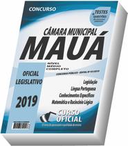 Apostila Câmara Municipal de Mauá SP - Oficial Legislativo
