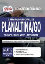 Apostila Câmara Planaltina Go - Técnico - Motorista