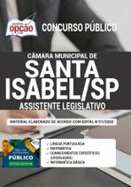 Apostila Câmara Santa Isabel Sp - Assistente Legislativo