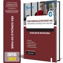 Apostila Câmara São Gonçalo Do Pará Mg 2024 Auxiliar