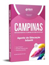 Apostila Campinas - Sp 2022 - Agente De Educação Infantil