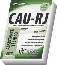 Apostila CAU - RJ - Assistente Técnico - CURSO OFICIAL