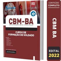 Apostila Cbm Ba - Curso De Formação De Soldado - Editora Solucao