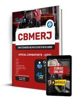 Apostila CBMERJ 2024 - Oficial Combatente - (CFO) - Editora Solução
