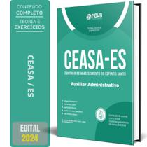 Apostila Ceasa Es 2024 - Auxiliar Administrativo