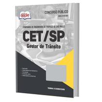 Apostila Cet Sp 2023 - Gestor De Trânsito - Apostilas Opção