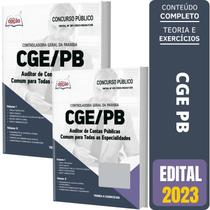 Apostila Cge Pb 2023 Auditor Contas Públicas Comum Todas As