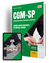 Apostila CGM-SP 2024 - Comum Auditor Municipal de Controle Interno: Geral, Correição e Infraestrutura - Provas 1 e 2