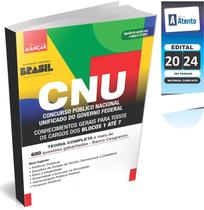 Apostila CNU 2024 - Concurso Nacional Unificado - Conhecimentos Gerais para Todos os Cargos dos Blocos 1 à 7