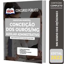 Apostila Conceição Dos Ouros Mg - Auxiliar Administrativo