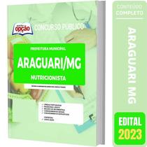 Apostila Concurso Araguari Mg - Nutricionista