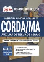 Apostila Concurso Barra Do Corda Auxiliar De Serviços Gerais - Apostilas Opção