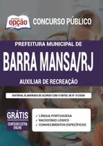 Apostila Concurso Barra Mansa Rj - Auxiliar De Recreação