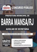 Apostila Concurso Barra Mansa Rj - Auxiliar De Secretaria