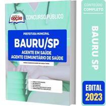 Apostila Concurso Bauru Sp - Agente Em Saúde