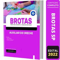 Apostila Concurso Brotas Sp - Auxiliar De Creche