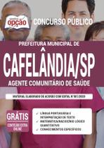 Apostila Concurso Cafelândia Sp Agente Comunitário De Saúde