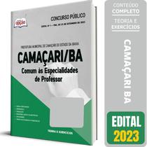 Apostila Concurso Camaçari Ba 2023 - Comum Professor