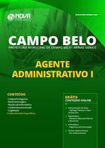 Apostila Concurso Campo Belo MG - Agente Administrativo I