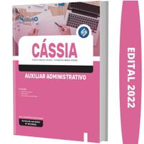 Apostila Concurso Cássia Mg - Auxiliar Administrativo - Editora Solucao