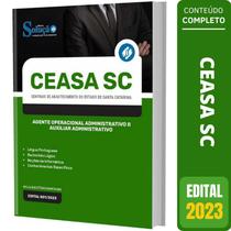 Apostila Concurso Ceasa Sc 2023 - Auxiliar Administrativo