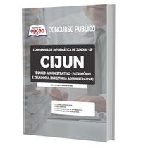 Apostila Concurso Cijun Sp 2023 - Patrimônio E Zeladoria