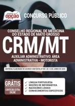 Apostila Concurso Crm Mt - Auxiliar Administrativo Motorista