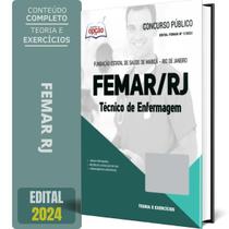 Apostila Concurso Femar Rj 2024 - Técnico De Enfermagem