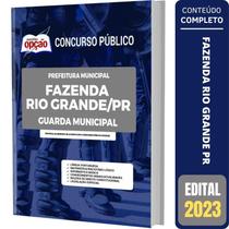 Apostila Concurso Fenda Rio Grande Pr Guarda Municipal