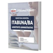 Apostila Concurso Itabuna Ba 2023 Assistente Administrativo