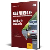 Apostila Concurso João Alfredo Pe 2025 Motorista Ambulância