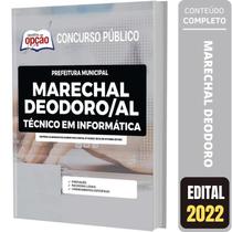 Apostila Concurso Marechal Deodoro Al Técnico Em Informática