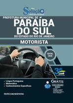 Apostila Concurso Paraíba Do Sul Rj - Motorista