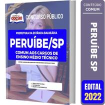 Apostila Concurso Peruíbe Sp - Comum Ensino Médio Técnico