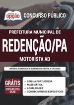 Apostila Concurso Redenção Pa - Motorista Ad