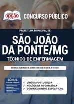 Apostila Concurso São João Da Ponte Mg Técnico De Enfermagem