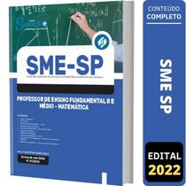 Apostila Concurso Sme Sp - Professor 2 E Médio - Matemática