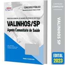 Apostila Concurso Valinhos Sp 2023 Agente Comunitário Saúde