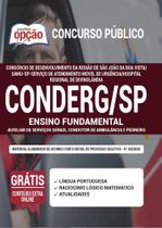 Apostila Conderg Sp (Samu Sp) - Auxiliar De Serviços Gerais