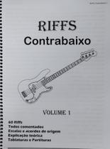 Apostila Contrabaixo Riffs Volume 1 60 músicas Apostila Contrabaixo Riffs Volume 1 60 músicas