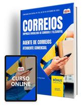 Apostila CORREIOS 2025 - Agente de Correios - Atendente Comercial